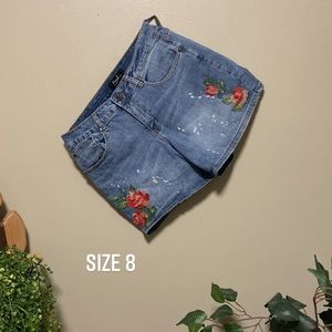 flower shorts